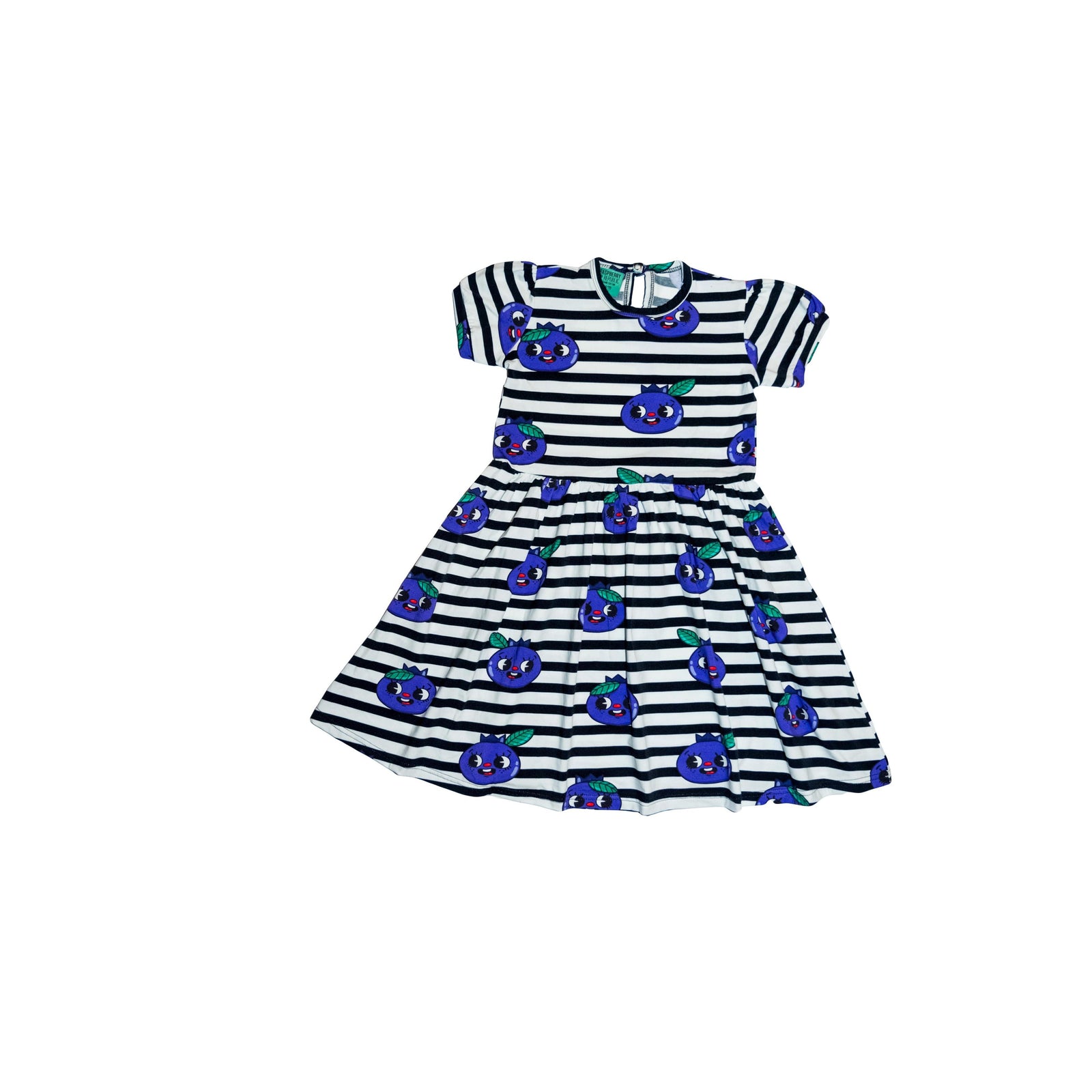 Blueberry Blast Short Sleeve Dress - 1 Left Size 3-5 years-Raspberry Republic-Modern Rascals