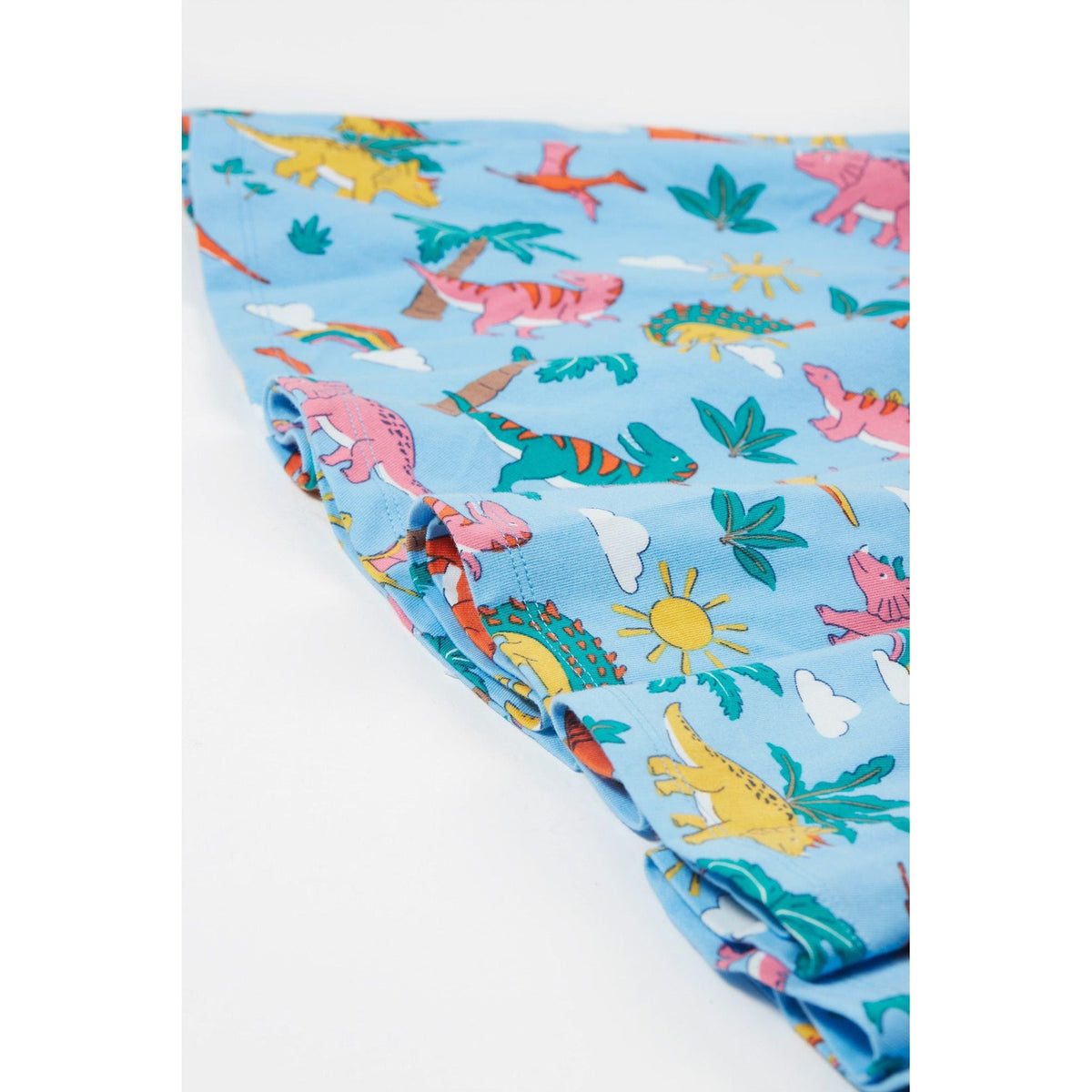 Bluebird Dinoland Sunshine Skater Dress - 1 Left Size 8-9 years-Frugi-Modern Rascals