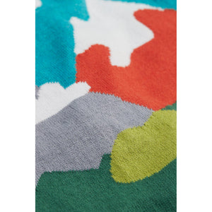 Blue/Mountain Scene Elwood Knitted Sweater - 2 Left Size 2-3 & 3-4 years-Frugi-Modern Rascals