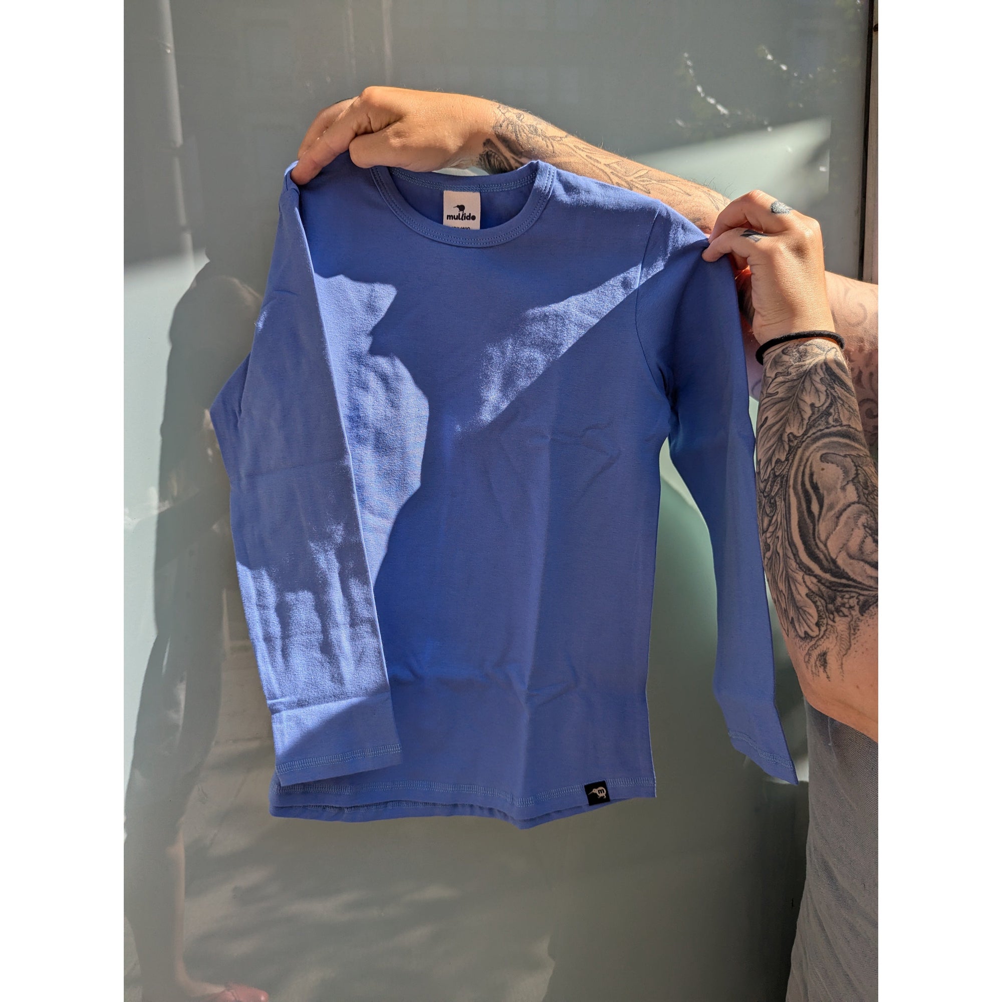 Blurple Long Sleeve Shirt-Mullido-Modern Rascals