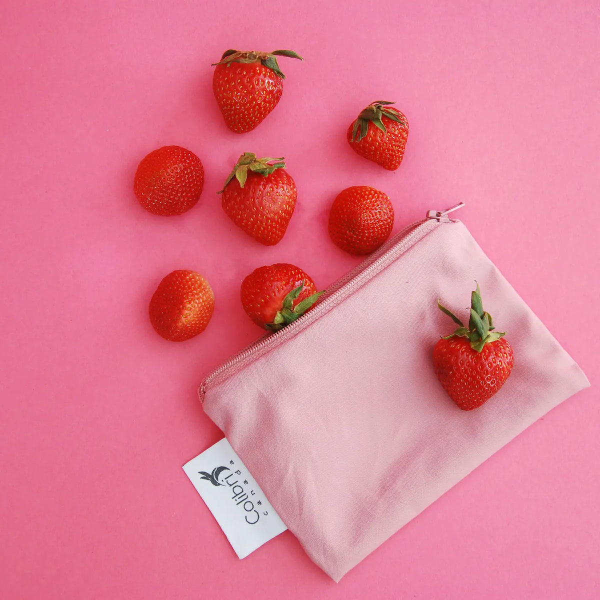 Blush Reusable Snack Bag - Small-Colibri-Modern Rascals