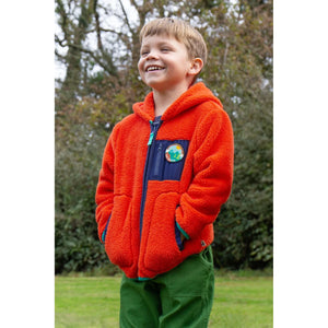 Bonfire Toby Ted Fleece Jacket-Frugi-Modern Rascals