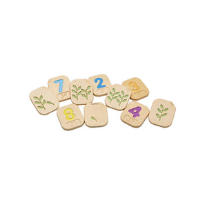 Braille Numbers 1-10-PlanToys-Modern Rascals