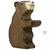 Brown Bear Cub, Sitting-Holztiger-Modern Rascals