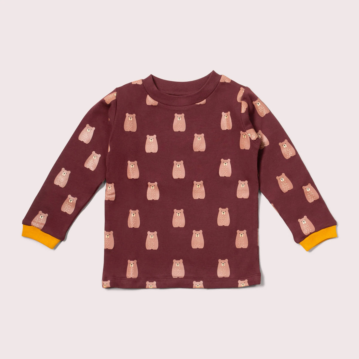 Brown Bears Long Sleeve T-Shirt-Little Green Radicals-Modern Rascals