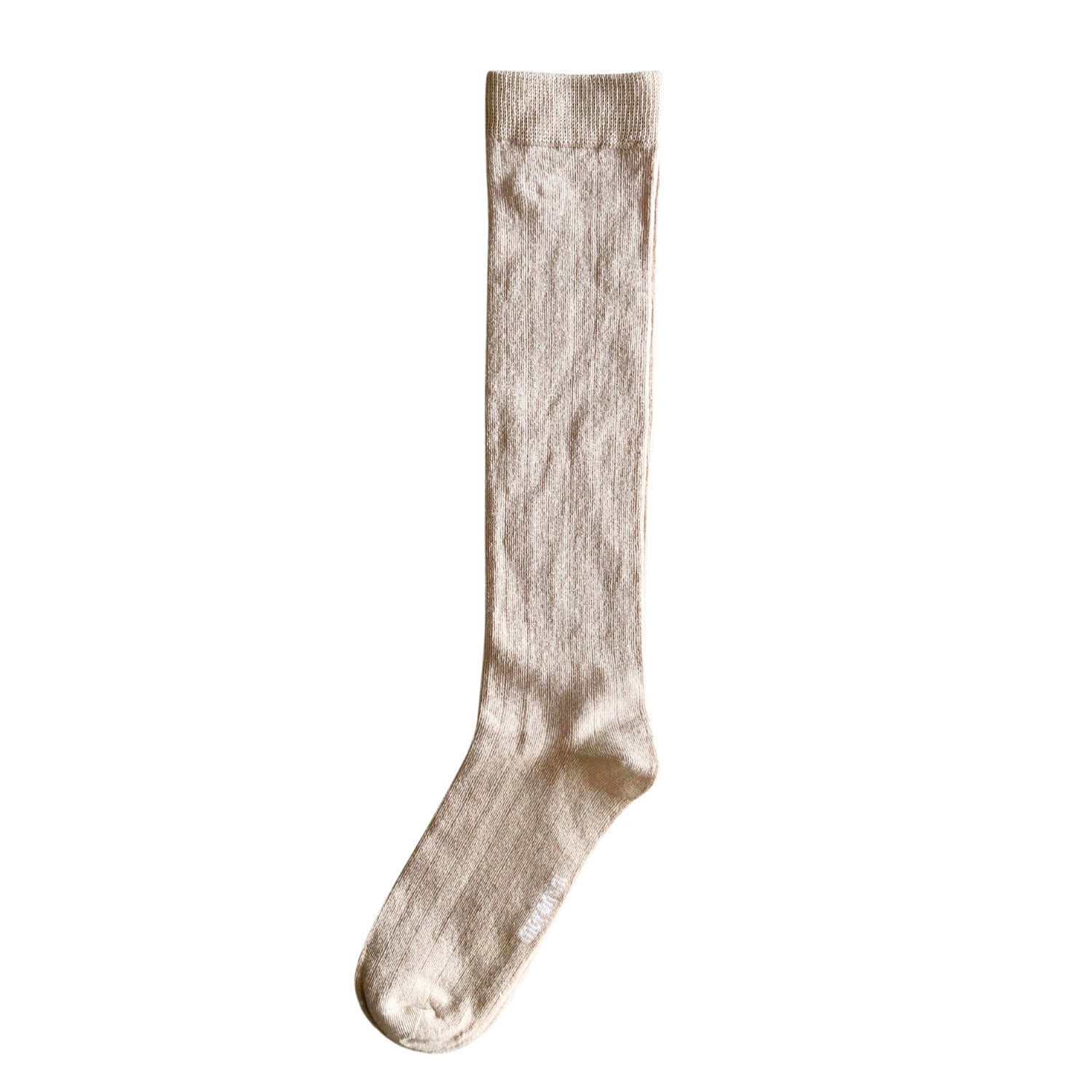 Brown Knee Socks - 1 Left Size 6-8 years-Moromini-Modern Rascals