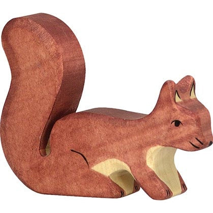Brown Squirrel Standing-Holztiger-Modern Rascals