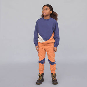 Brown/Blue Sweatpants - 2 Left Size 1-2 & 2-4 years-CARLIJNQ-Modern Rascals