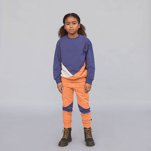 Brown/Blue Sweatpants - 2 Left Size 1-2 & 2-4 years-CARLIJNQ-Modern Rascals