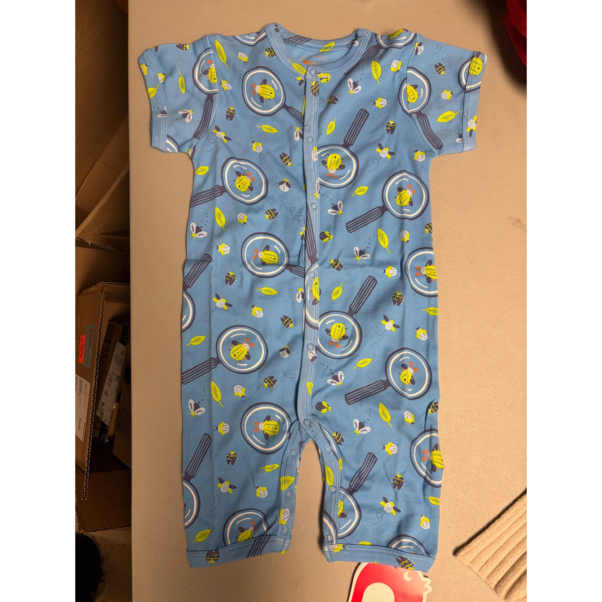Bug Explorer Shortie Romper - 2 Left Size 2-3 & 3-4 years-Piccalilly-Modern Rascals