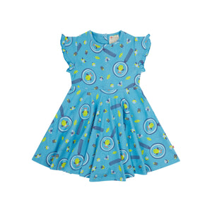 Bug Explorer Skater Dress - 1 Left Size 2-3 years-Piccalilly-Modern Rascals