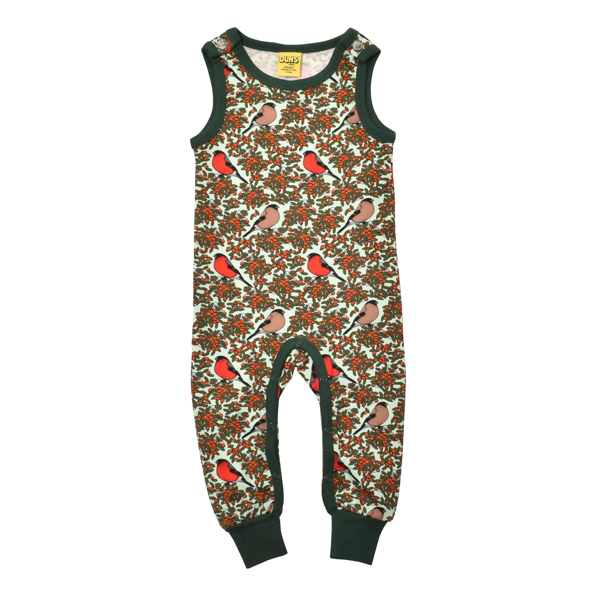Bullfinch - Honeydew Blue Dungarees-Duns Sweden-Modern Rascals