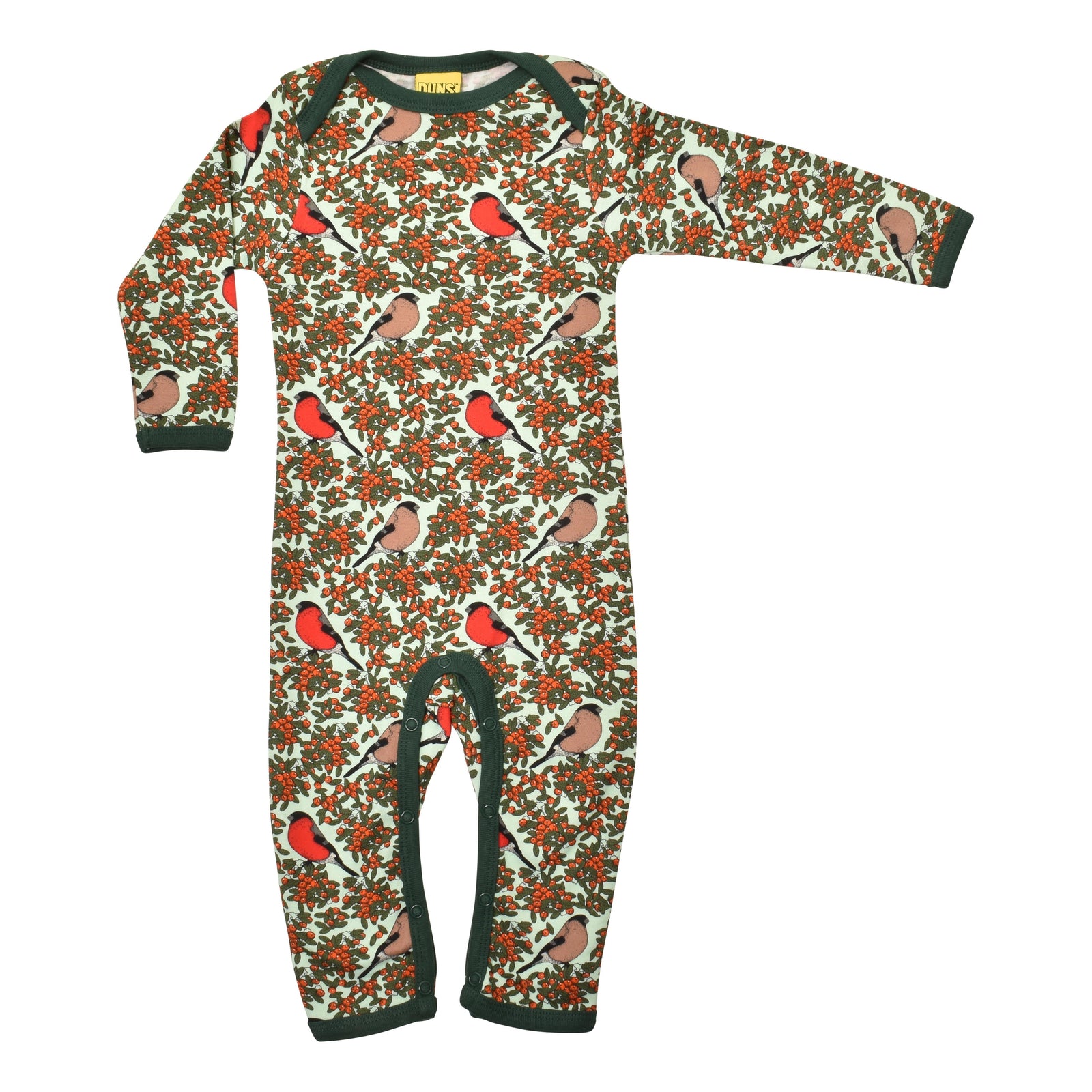 Bullfinch - Honeydew Blue Long Sleeve Long Legged Suit - 2 Left Size 4-6 & 6-9 months-Duns Sweden-Modern Rascals