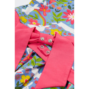 Bunny Bounce Issey Party Skater Dress - 1 Left Size 9-10 years-Frugi-Modern Rascals