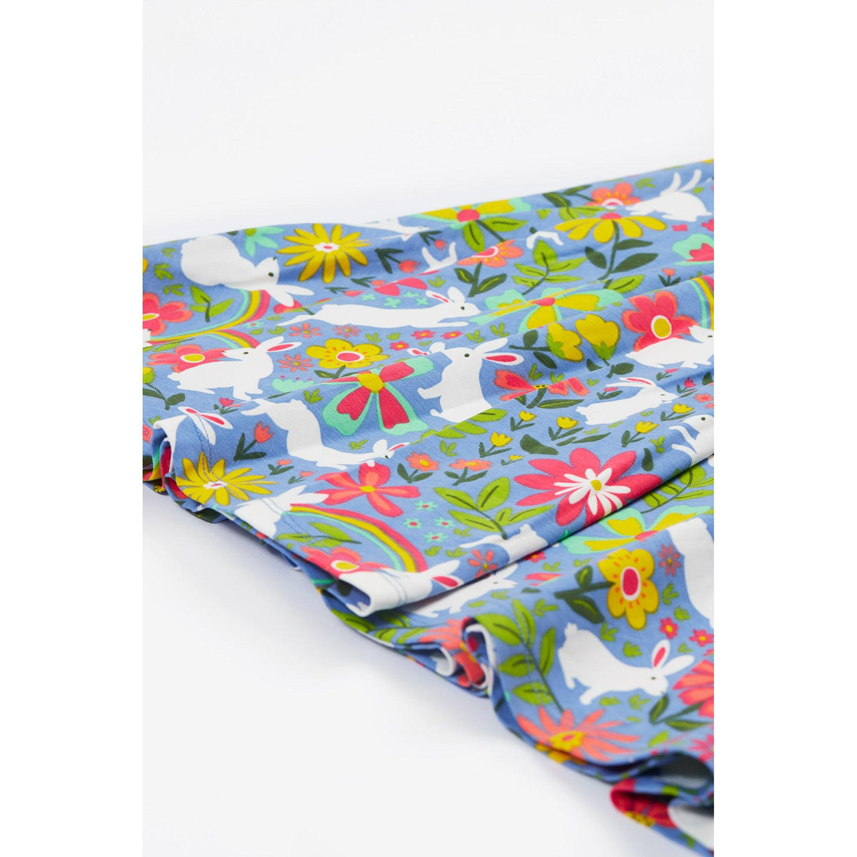 Bunny Bounce Issey Party Skater Dress-Frugi-Modern Rascals