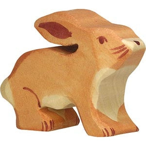 Bunny - Standing with Low Ears-Holztiger-Modern Rascals