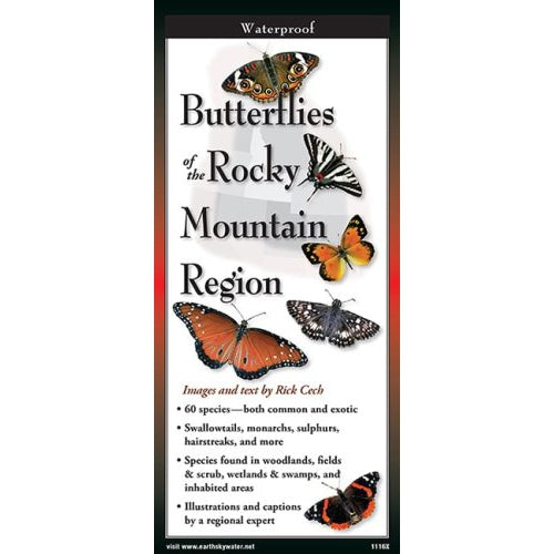 Butterflies of the Rocky Mountains - Folding Guide-Nimbus Publishing-Modern Rascals