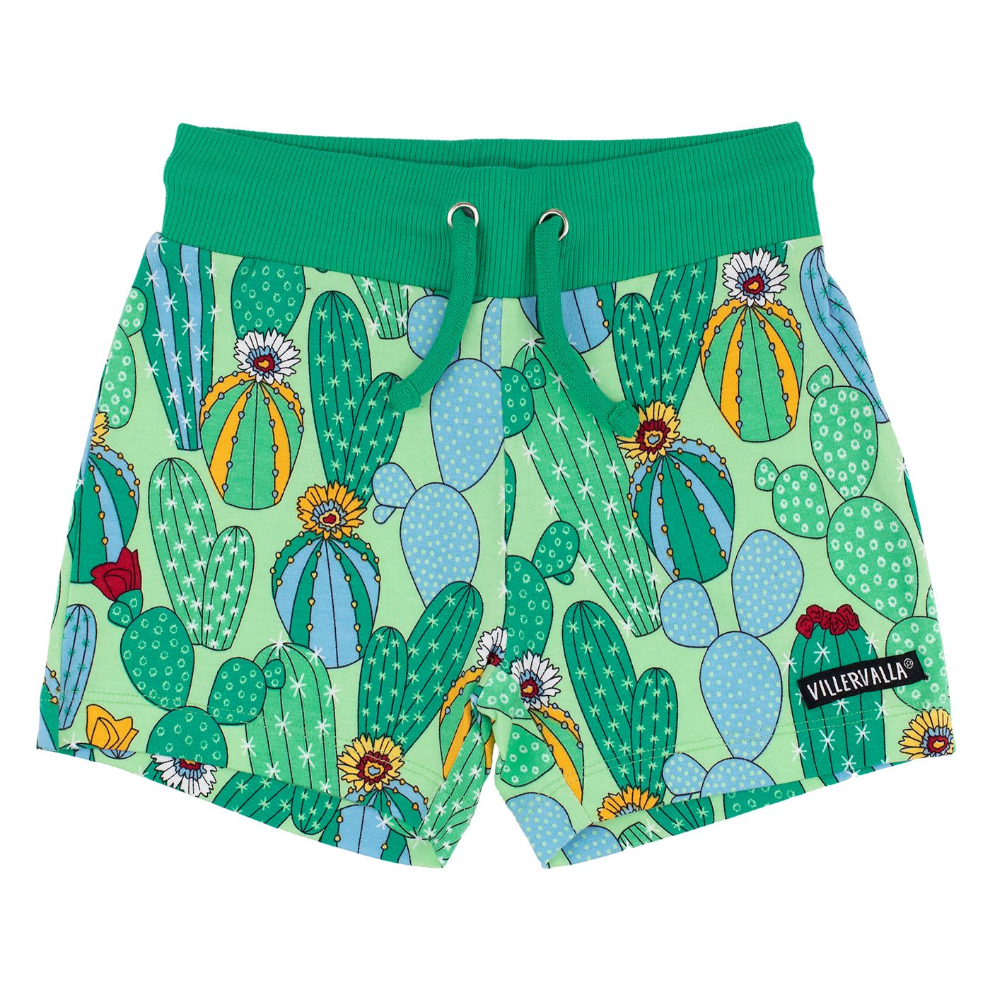 Cactus Relaxed Shorts - Light Fern - 1 Left Size 5-6 years-Villervalla-Modern Rascals