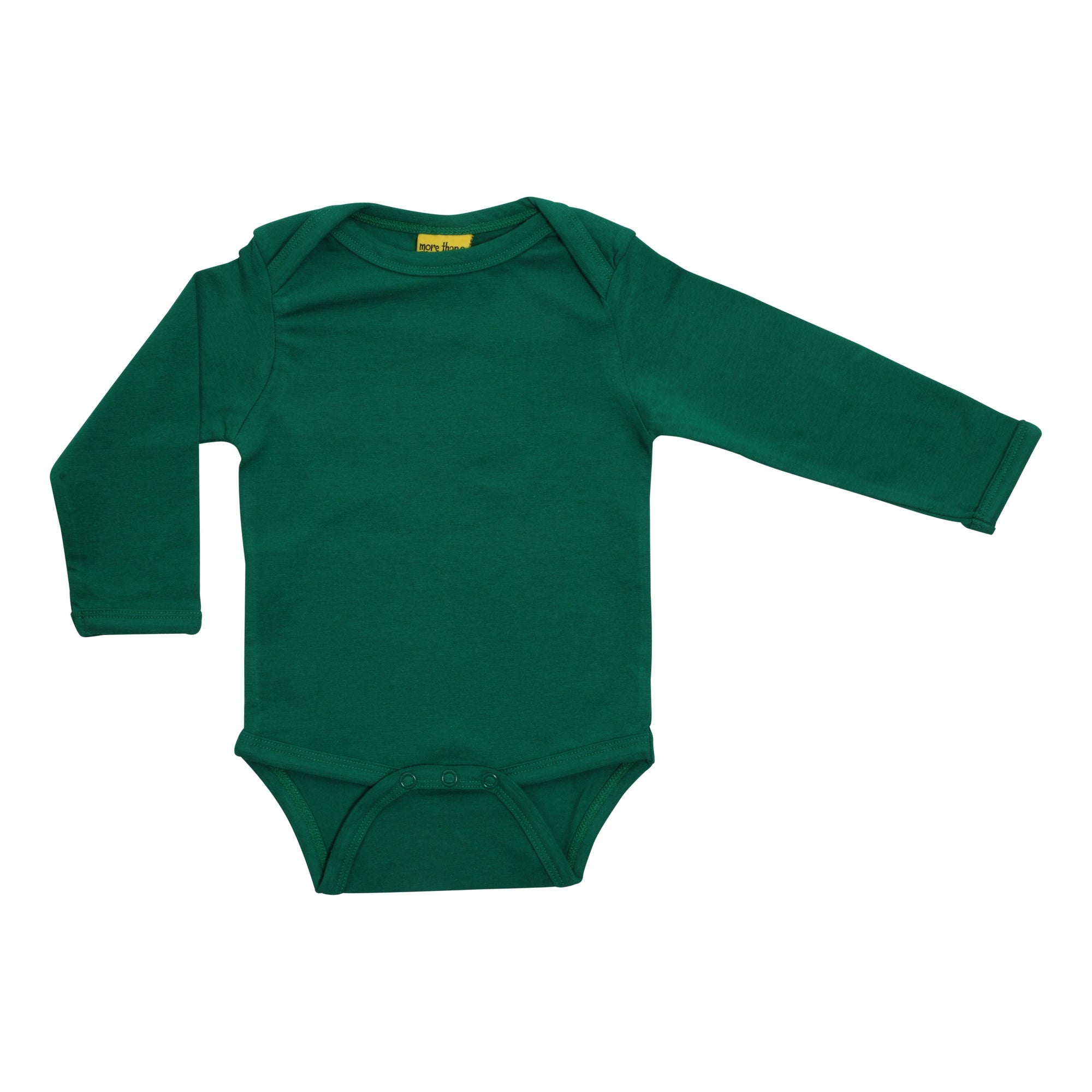 Cadmium Green Long Sleeve Onesie - 2 Left Size 1-3 months-More Than A Fling-Modern Rascals