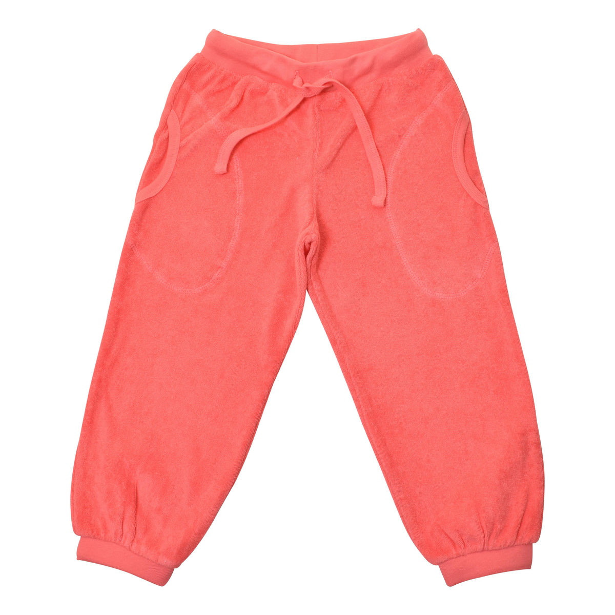 Camelia Rose Pink Terry Trousers-Duns Sweden-Modern Rascals