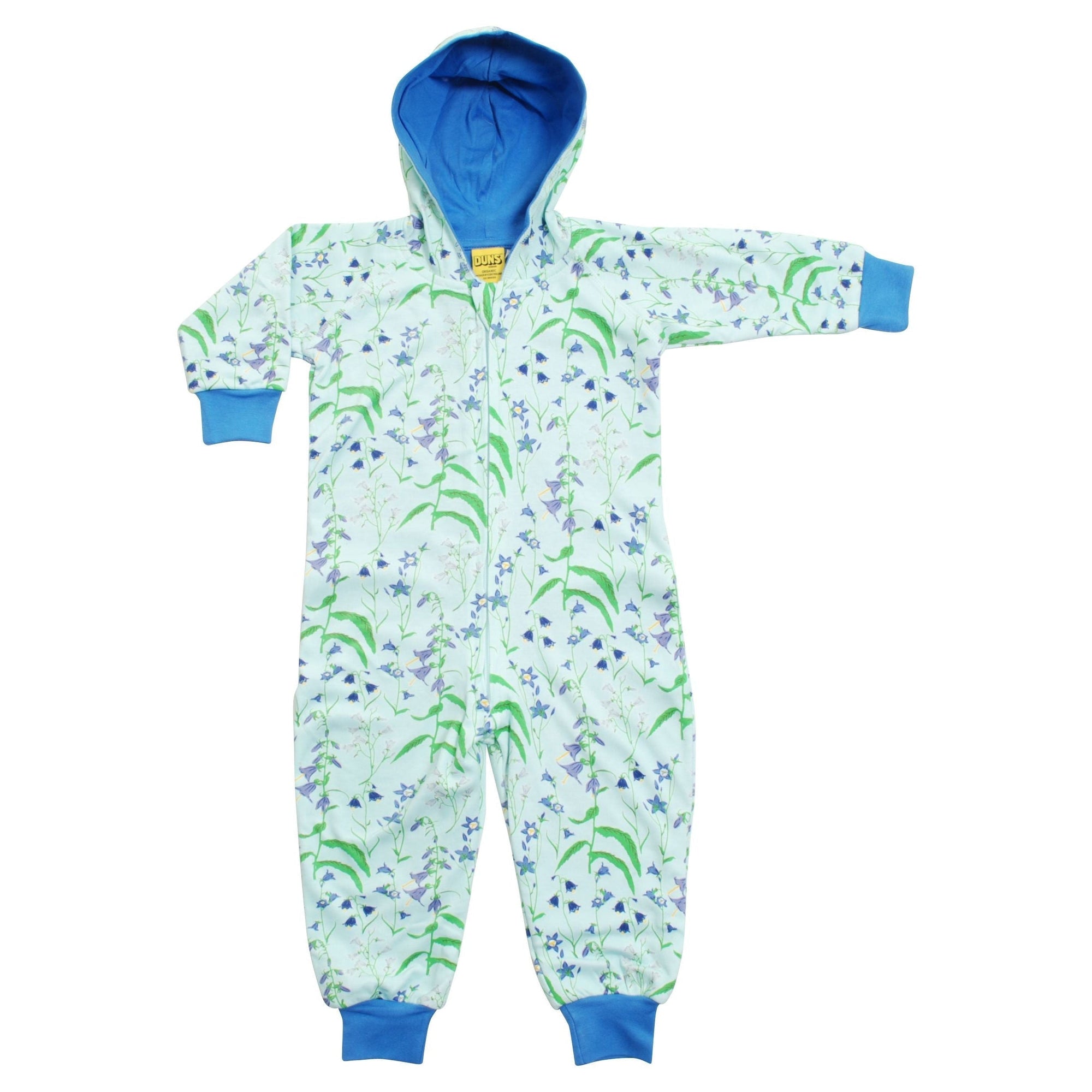 Campanula - Light Blue Hooded Lined Suit - 1 Left Size 6-8 years-Duns Sweden-Modern Rascals