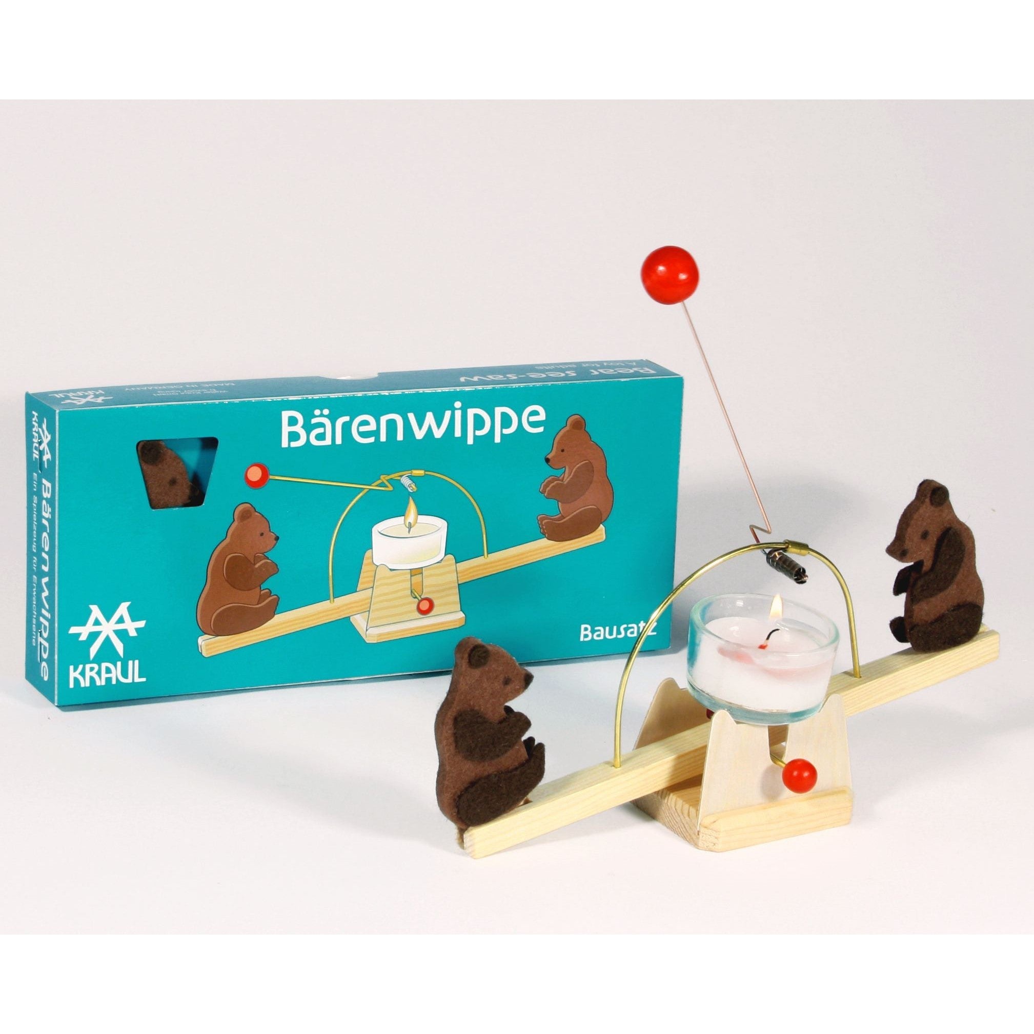 kraul spielzeug Candle - Seesaw With Bears by Kraul - Modern Rascals