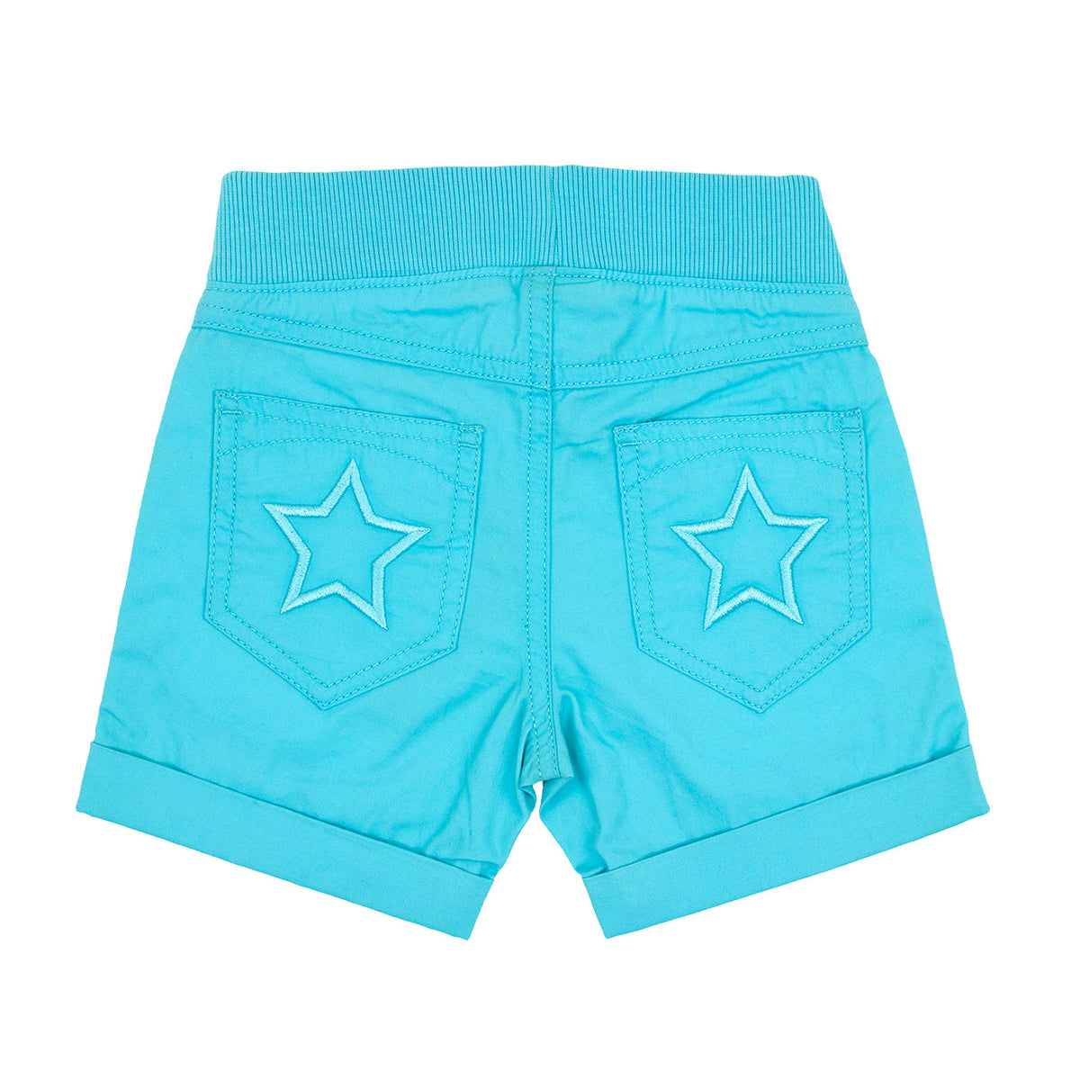 Canvas Star Shorts in Aruba - 2 Left Size 2-3 & 10-11 years-Villervalla-Modern Rascals