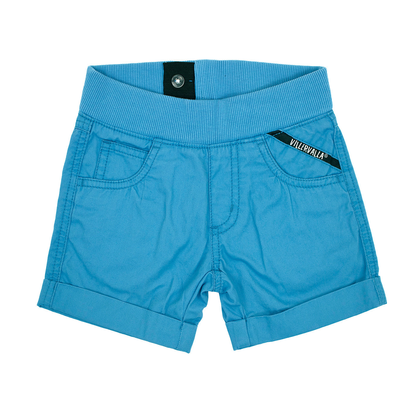 Canvas Star Shorts in Atlantis - 1 Left Size 3-4 years-Villervalla-Modern Rascals