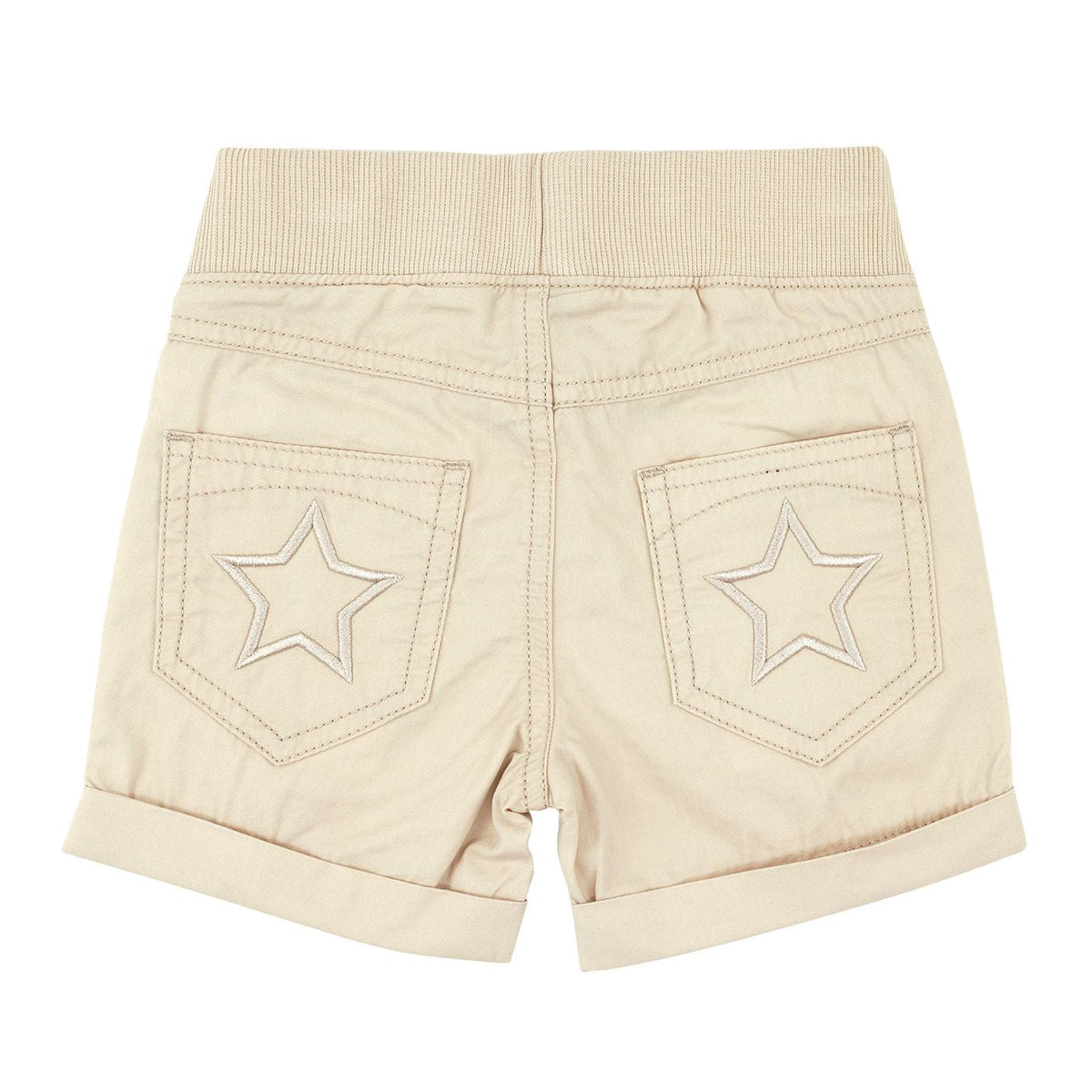 Canvas Star Shorts in Sand-Villervalla-Modern Rascals