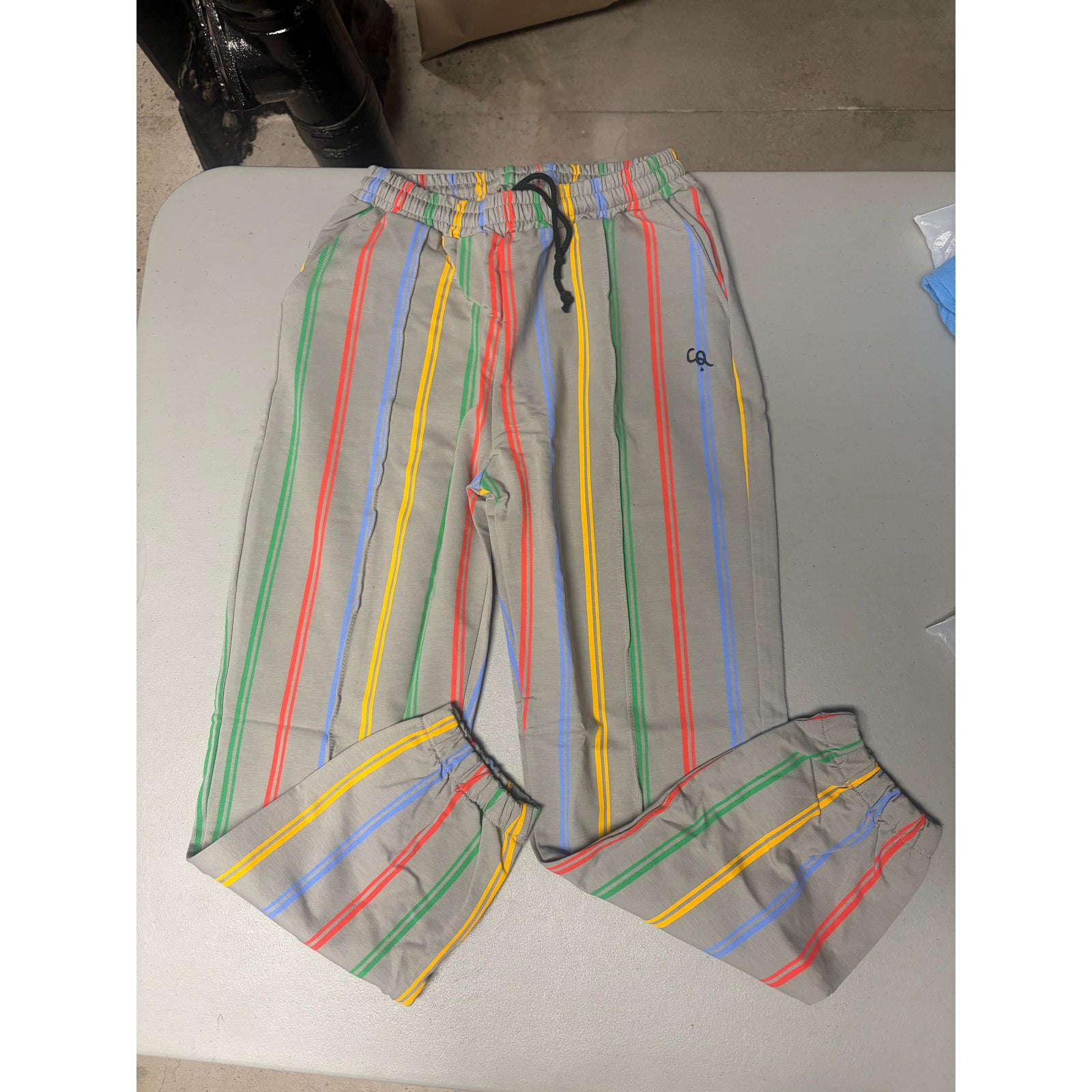 CARLIJNQ - Colour Stripes Joggers - Size 12-14 Years (164) - FITS LIKE 10-12-Warehouse Find-Modern Rascals