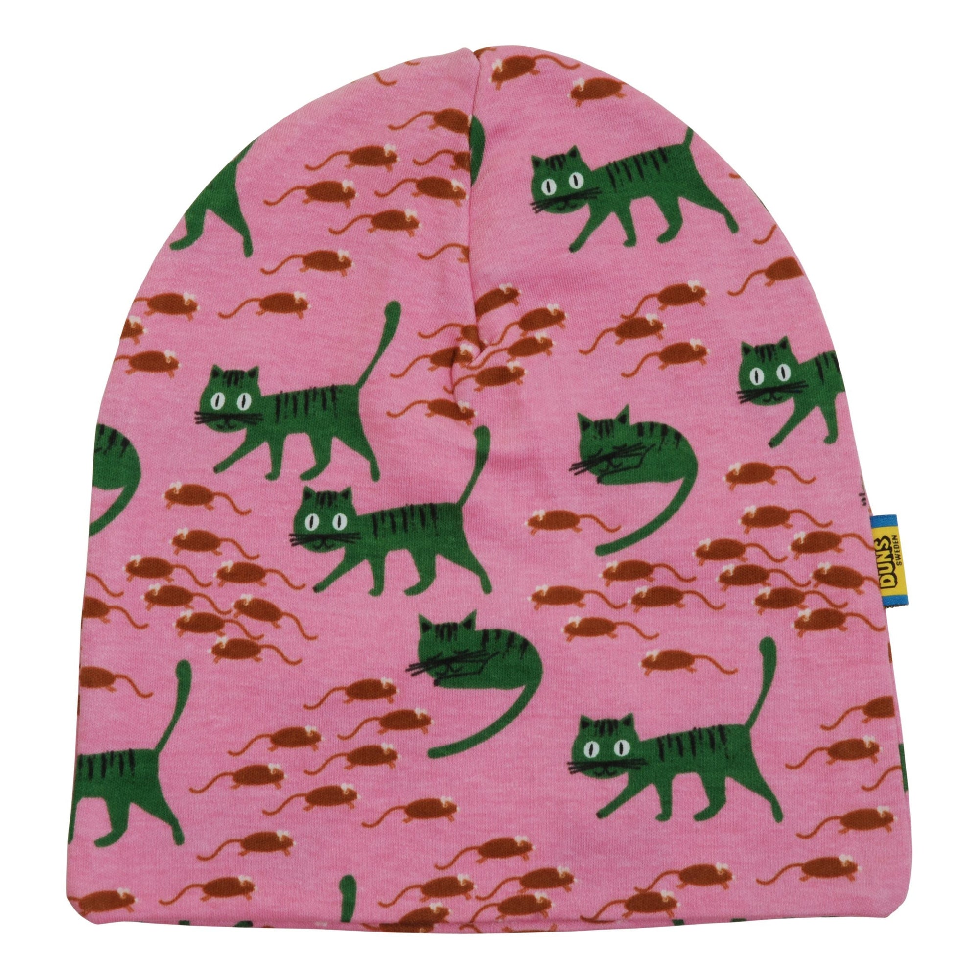 Cat - Pink Double Layer Hat-Duns Sweden-Modern Rascals