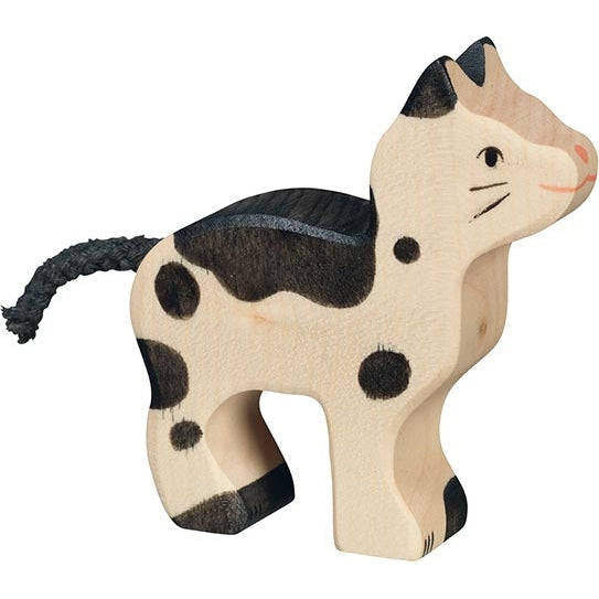Cat, Small Black and White-Holztiger-Modern Rascals