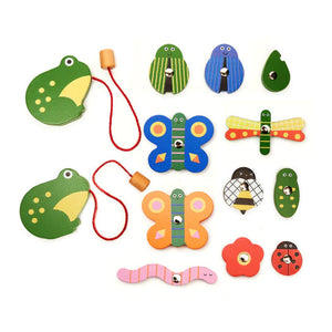Catch a Bug Wooden Fishing Game-Huckleberry-Modern Rascals