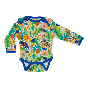 Chameleon Long Sleeve Onesie - 2 Left Size 1-2 & 6-9 months-Duns Sweden-Modern Rascals