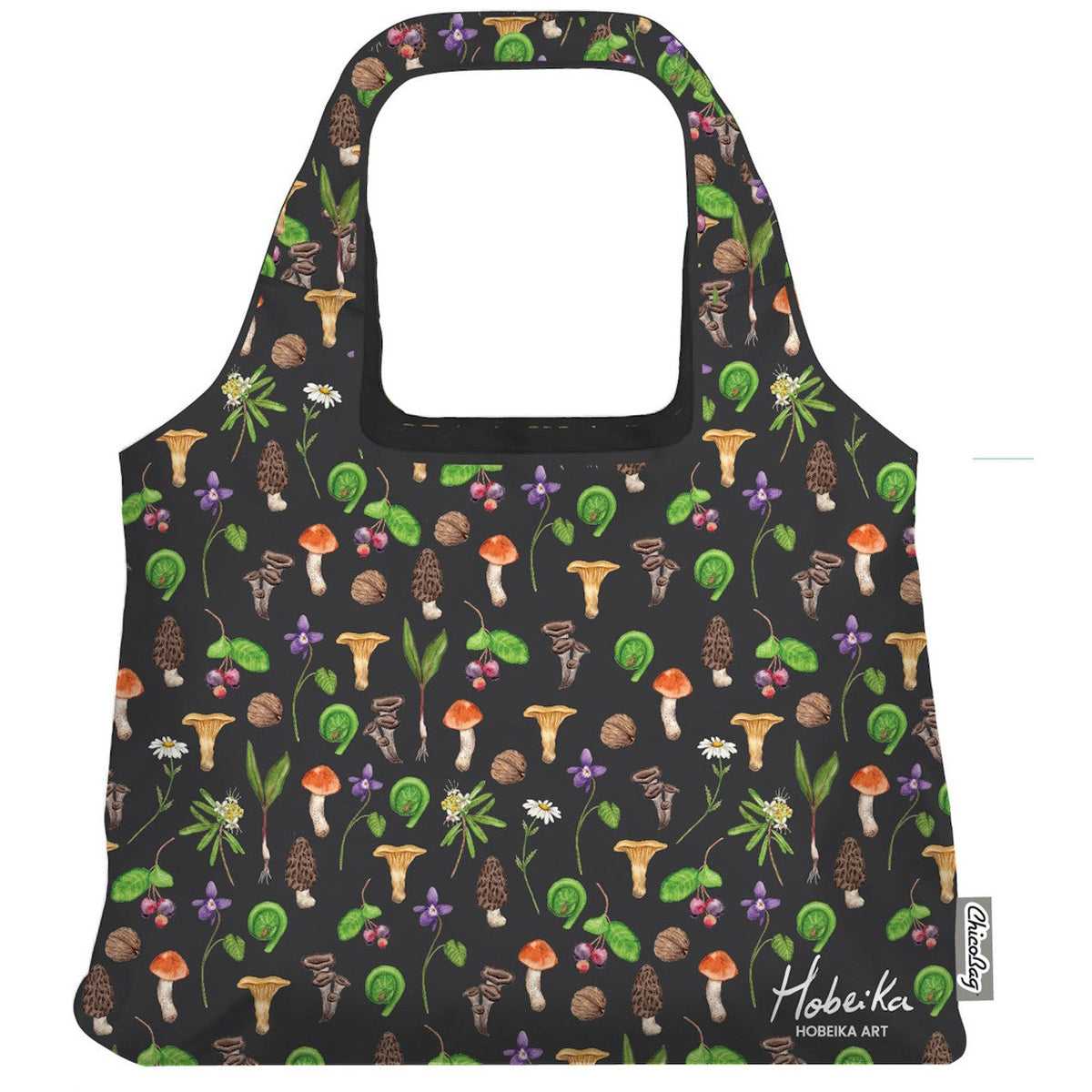 ChicoBag Vita Reusable Bag - Art Edition - Foraging-Baggu-Modern Rascals