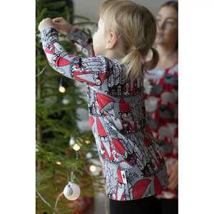 Christmas Forest VIENO Long Sleeve Tunic-PaaPii-Modern Rascals