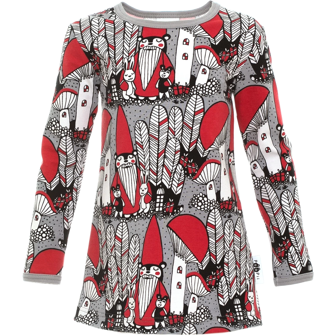 Christmas Forest VIENO Long Sleeve Tunic-PaaPii-Modern Rascals