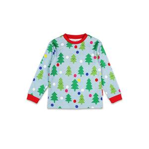 Christmas Tree Print Pyjamas-Toby Tiger-Modern Rascals