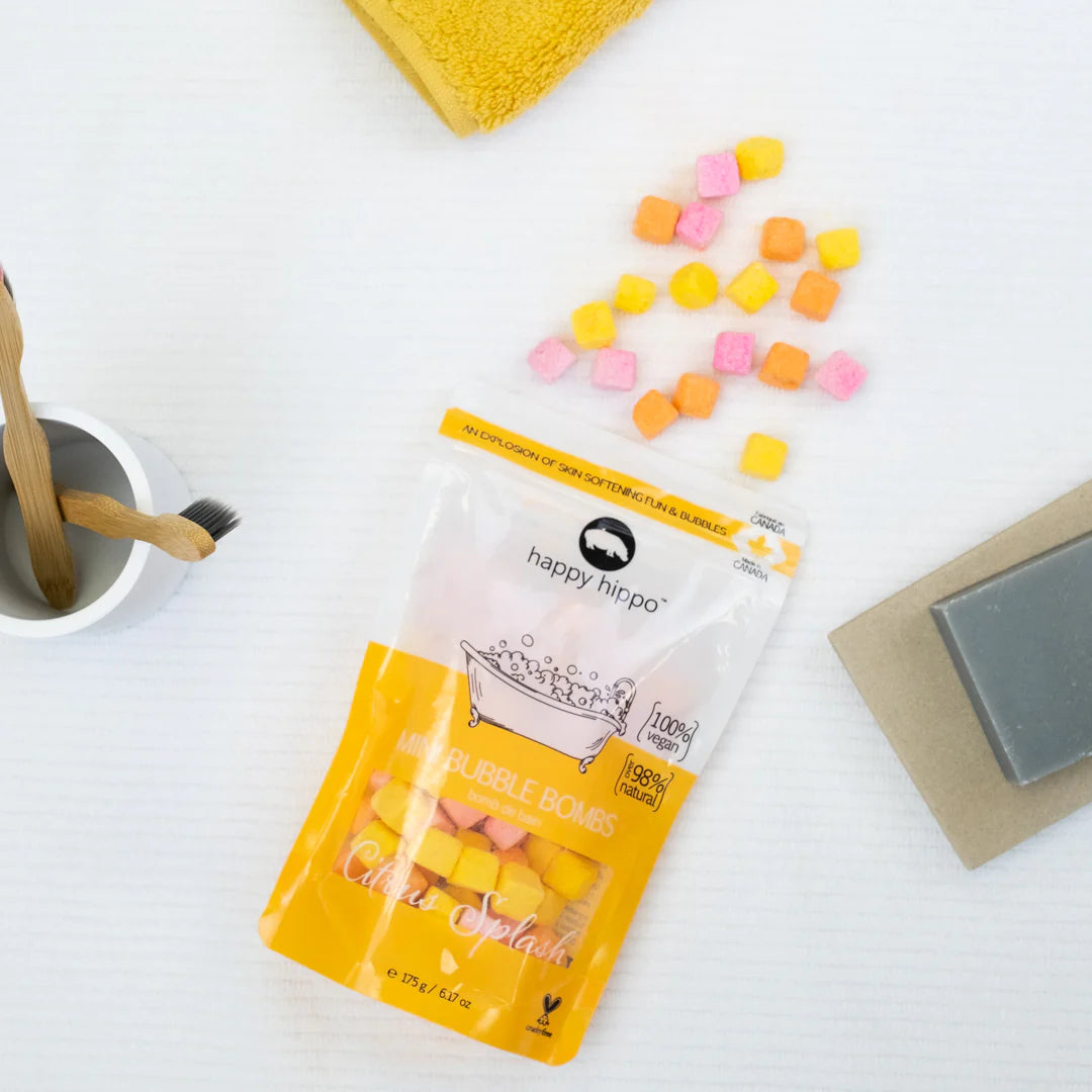 Citrus Splash Mini Bath Bombs-Happy Hippo Bath Co.-Modern Rascals