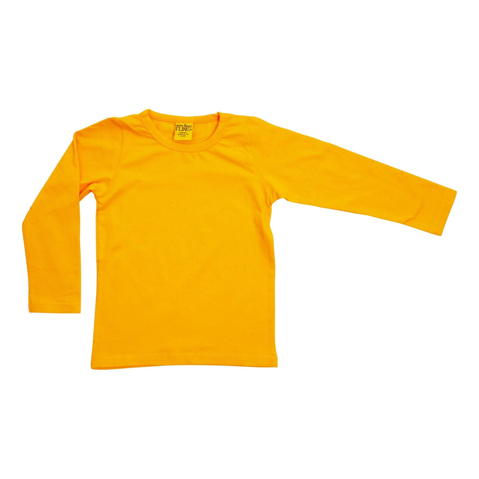 Citrus Yellow Long Sleeve Shirt - 2 Left Size 12-14 years-More Than A Fling-Modern Rascals