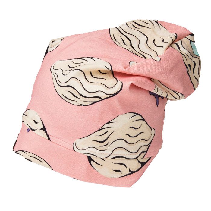 Clams Beanie - Pink-Mullido-Modern Rascals