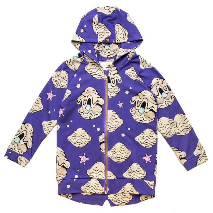 Clams Hoodie - 2 Left Size 4-6 & 8-10 years-Mullido-Modern Rascals