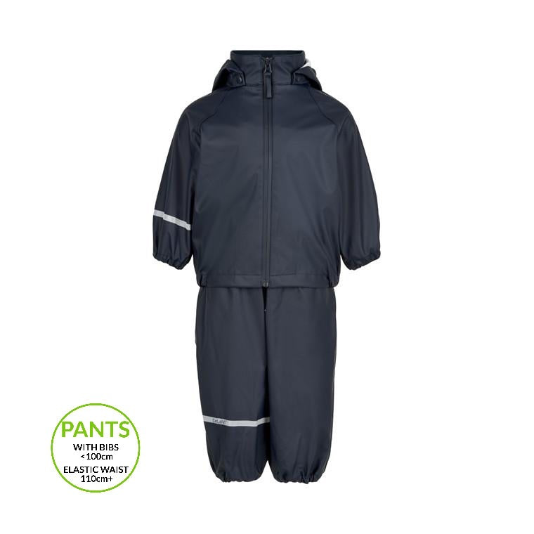 Classic Rain Suit Set - Navy - 1 Left Size 6-9 months-CeLaVi-Modern Rascals