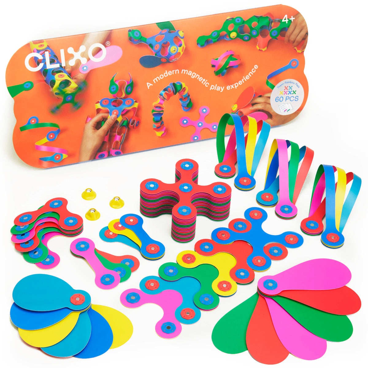 Clixo Super Rainbow Pack - 60 pieces-Clixo-Modern Rascals