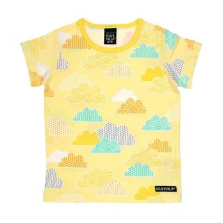 Cloud Short Sleeve Shirt - Light Lemon-Villervalla-Modern Rascals