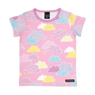 Cloud Short Sleeve Shirt - Raspberry-Villervalla-Modern Rascals