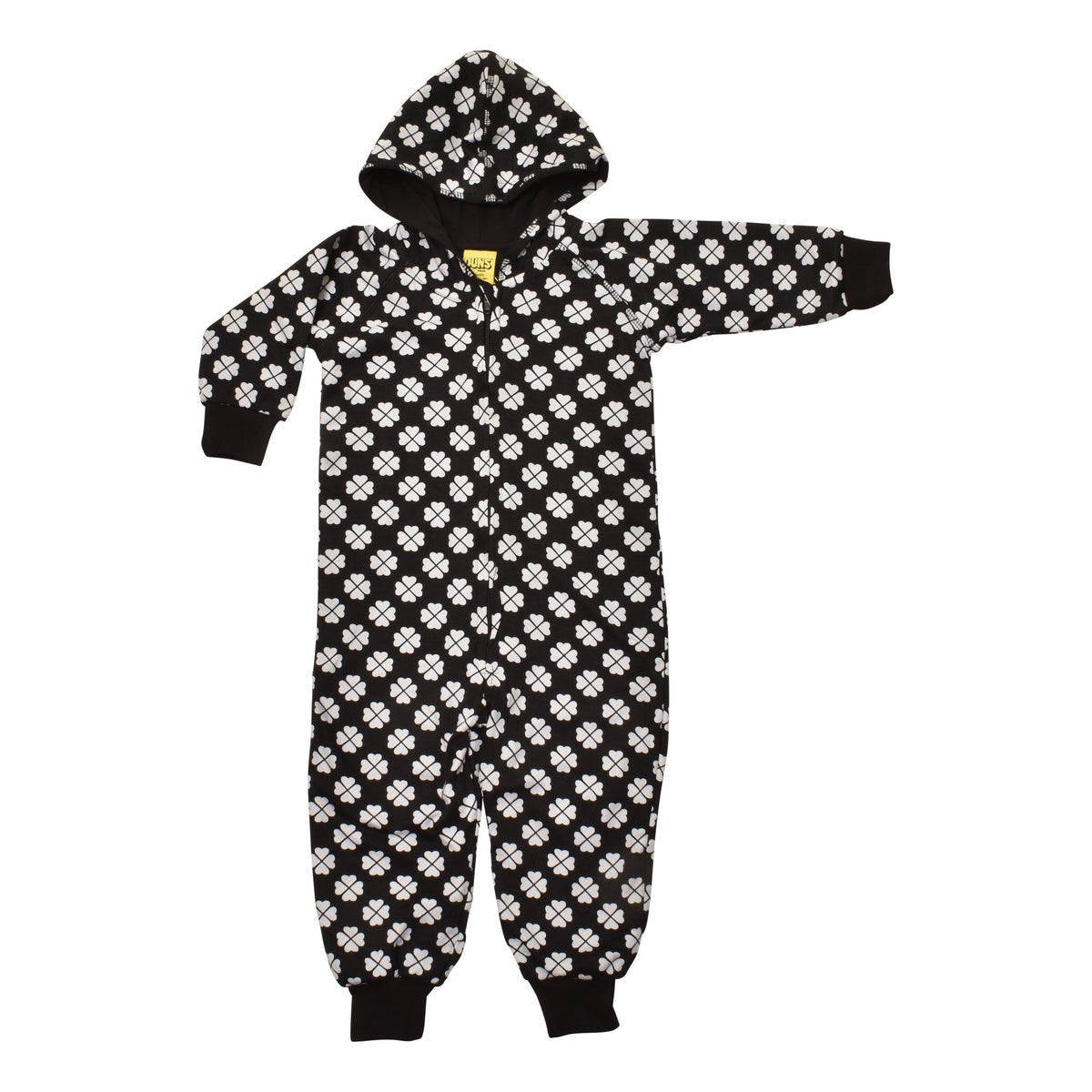 Clover - Black Hooded Lined Suit-Duns Sweden-Modern Rascals