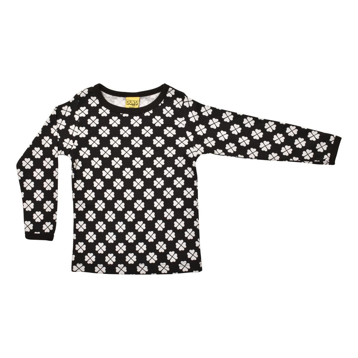 Clover - Black Long Sleeve Shirt-Duns Sweden-Modern Rascals