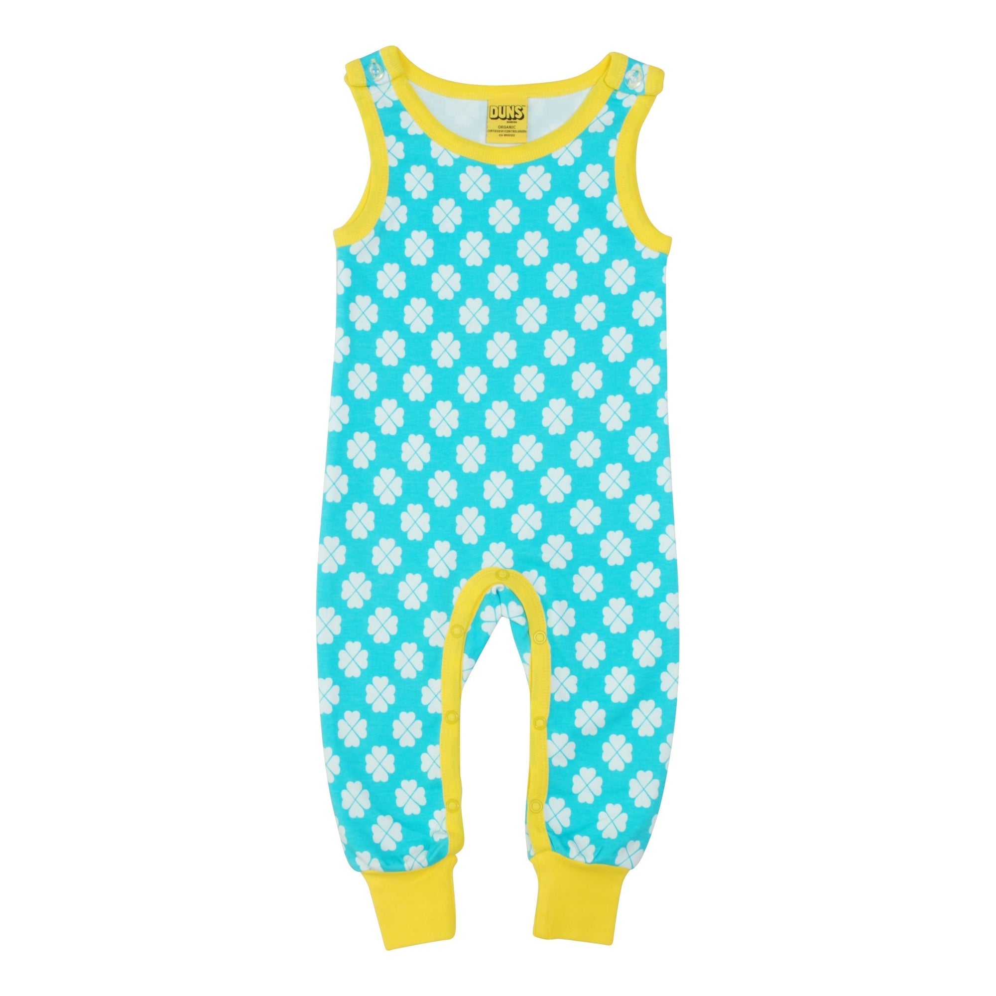 Clover - Blue Dungarees - 1 Left Size 1-2 months-Duns Sweden-Modern Rascals