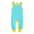 Clover - Blue Dungarees - 1 Left Size 1-2 months-Duns Sweden-Modern Rascals